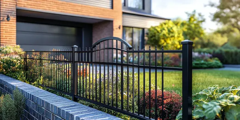 Schmuckzaun aus Polen